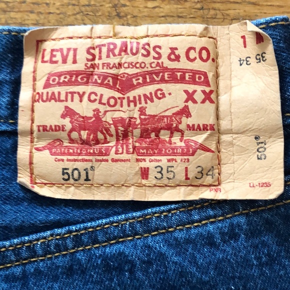 levis 501 35x34